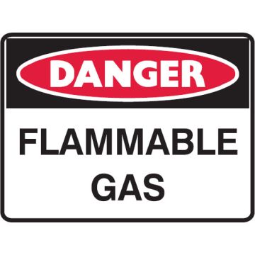 Danger Signs - Flammable Gas