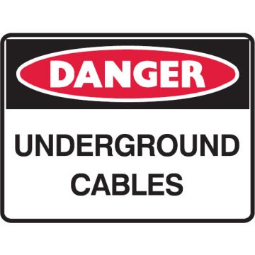 Danger Signs - Underground Cables