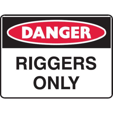 Mining Signs - Riggers Only