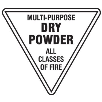 Fire Markers And Disks - Multi-Purpose Dry Powder All Classes Of Fire