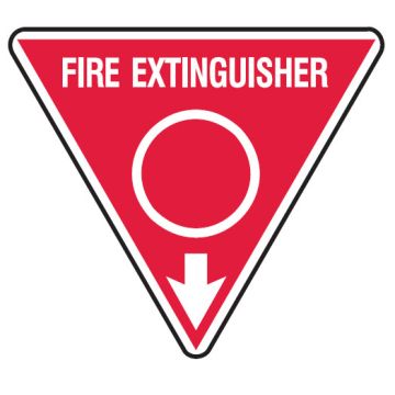 Fire Markers And Disks - Fire Extinguisher Arr/D