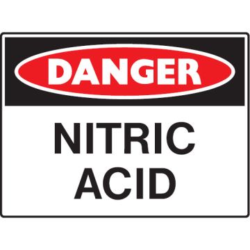 Danger Signs - Nitric Acid