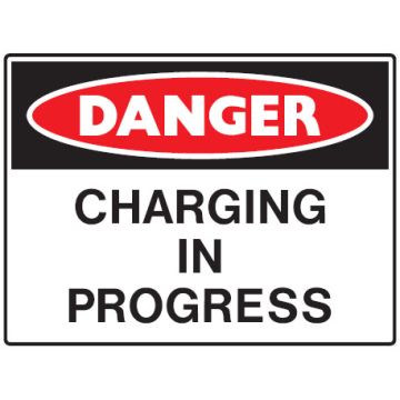 Mining Signs - Charging In Progress