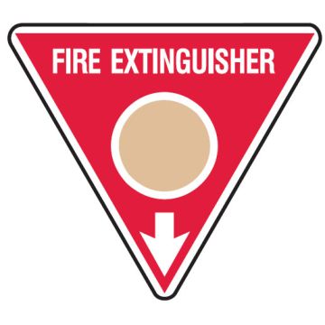 Fire Markers And Disks - Fire Extinguisher Arr/D