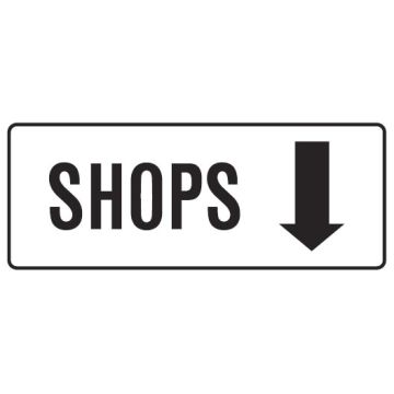 Car Park Station Signs - Shops