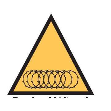 International Pictograms - Barbed Wire 1 Picto