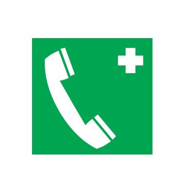 International Labels - First Aid Call Picto