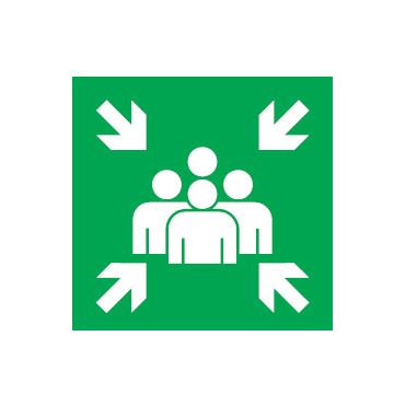 International Pictograms - Assembly Point Picto