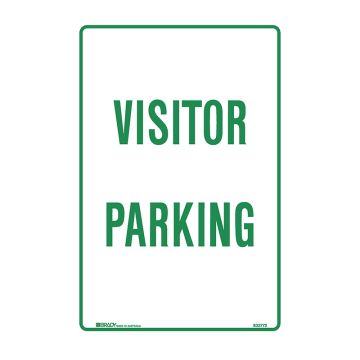 Parking Control Sign - Visitor Parking - 300x450mm 
