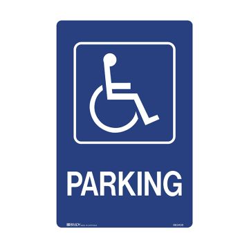 Parking Control Sign - Disabled Parking (with Access Symbol) 
