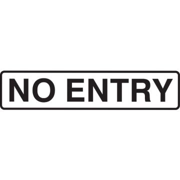 Seton Sign Pack - No Entry