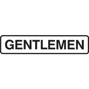 Seton Sign Pack - Gentlemen