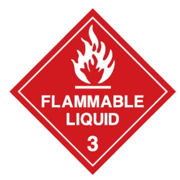 Dangerous Goods Markers  - Flammable Liquid 3