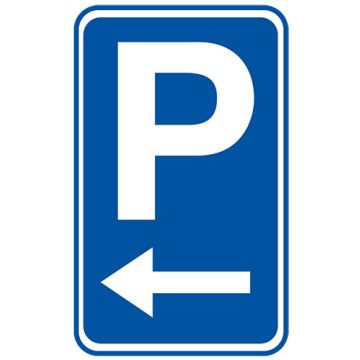 Regulatory Signs - Parking with Right or Left Arrow