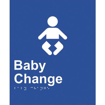 Braille Sign - Baby Change