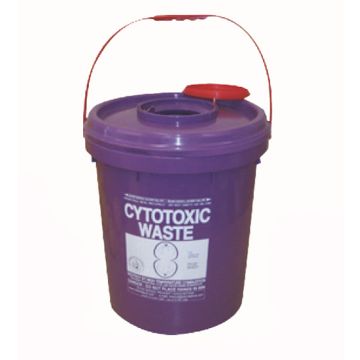 Cytotoxic Waste Container - Round 23L