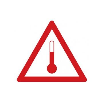 Dangerous Goods Placards Elevated Temperature Substances 