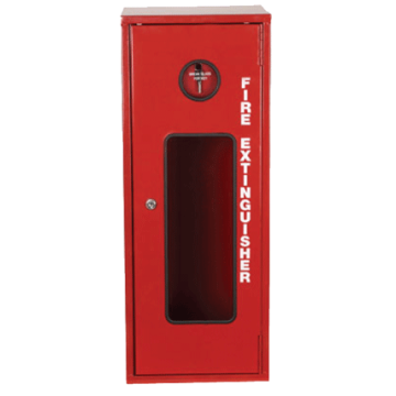 Lockable Fire Extinguisher Cabinet