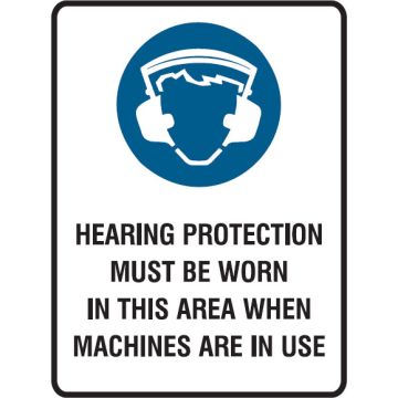  Hearing Protection Must Be Worn