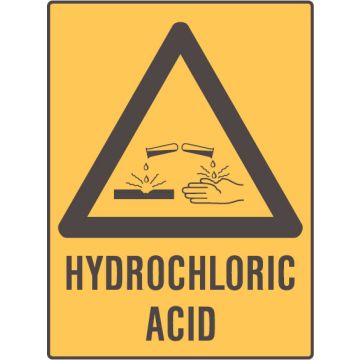 Laboratory Signs - Hydrochloric Acid