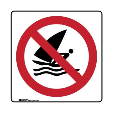 International Labels - No Windsurfing Picto Sign