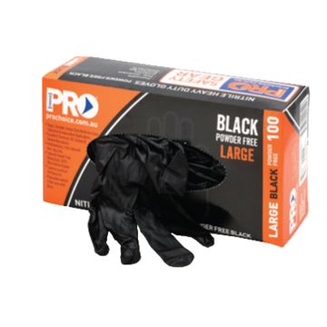 Extra Heavy Duty Nitrile Disposable Gloves