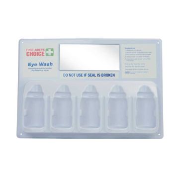 FAC Eye Wash Wall Plate Suits 100ml
