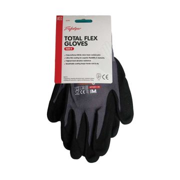 Trafalgar Total Flex Gloves, Size 8, 6 pairs per pack