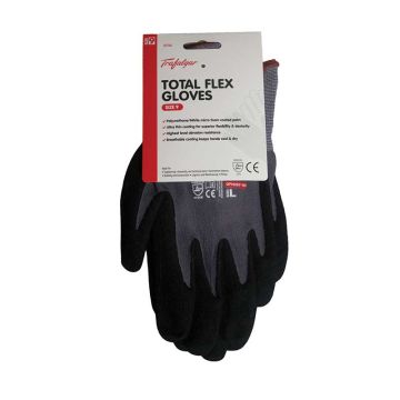 Trafalgar Total Flex Gloves Size 9, 6 pairs per pack