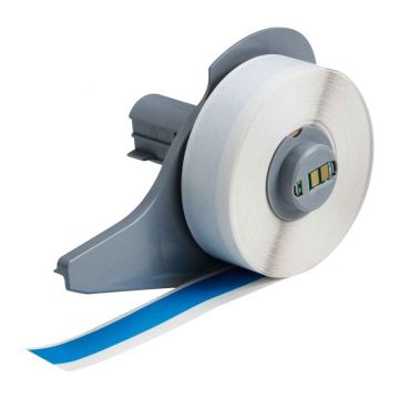 All Weather Permanent Adhesive Vinyl Label Tape for M7 Printers - 12.70 mm (W) x 15.24 m (L), Light Blue, M7C-500-595-LB, Roll of 15.24m 