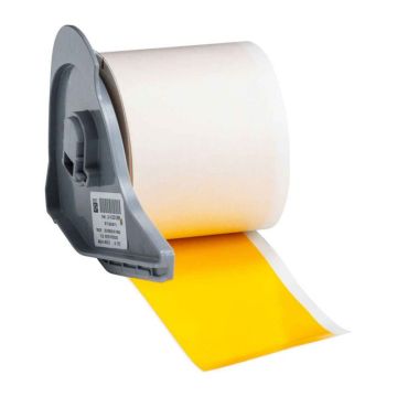 Repositionable Multi-Purpose Vinyl Label Tape for M7 Printers - 50.80 mm (W) x 15.24 m (L), Yellow, M7C-2000-581-YL, Roll of 15.24m