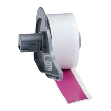 All Weather Permanent Adhesive Vinyl Label Tape for M7 Printers - 25.40 mm (W) x 15.24 m (L), Purple, M7C-1000-595-PL, Roll of 15.24m
