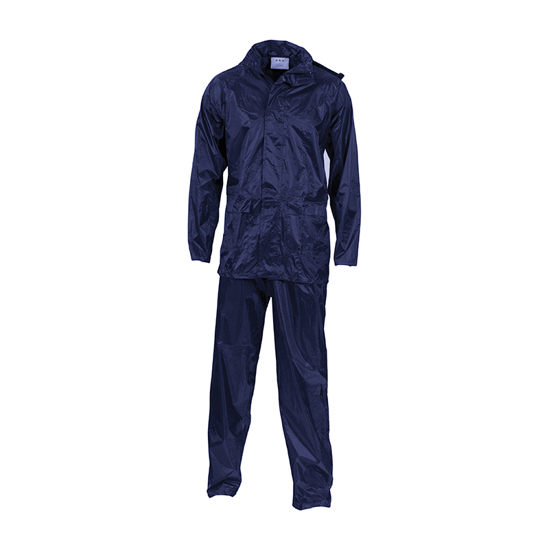 DNC Workwear Lightweight Rain Set - 5X Large, Navy
