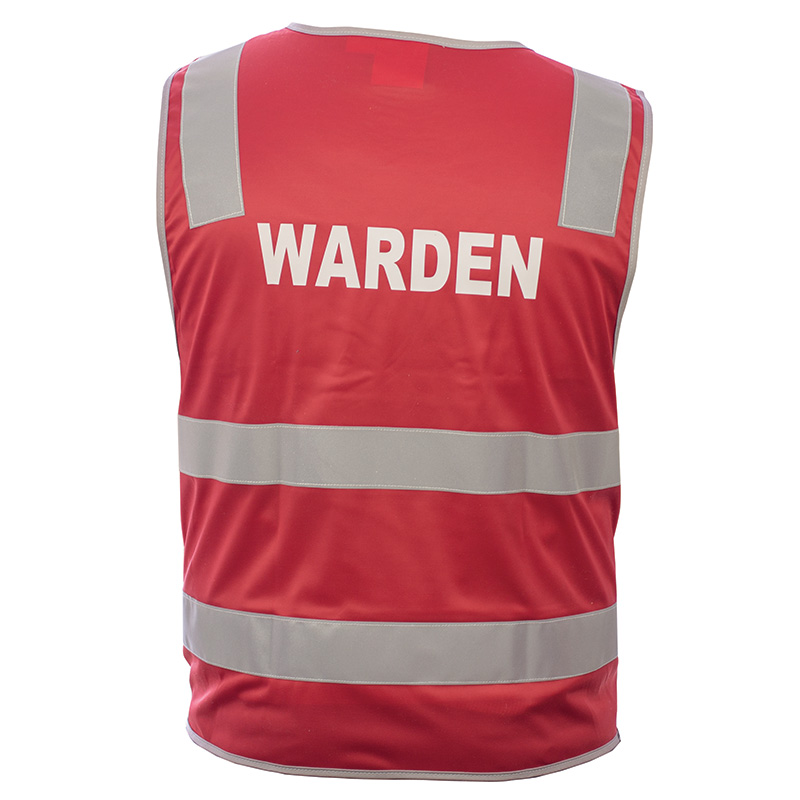 Pre-Printed Vests - Warden, XL 